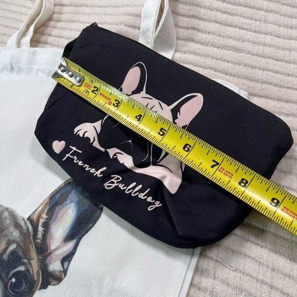 French Bulldog Gift Set, Tote Bag, Make Up‎ Bag,  Christmas Gift - Picture 6 of 6